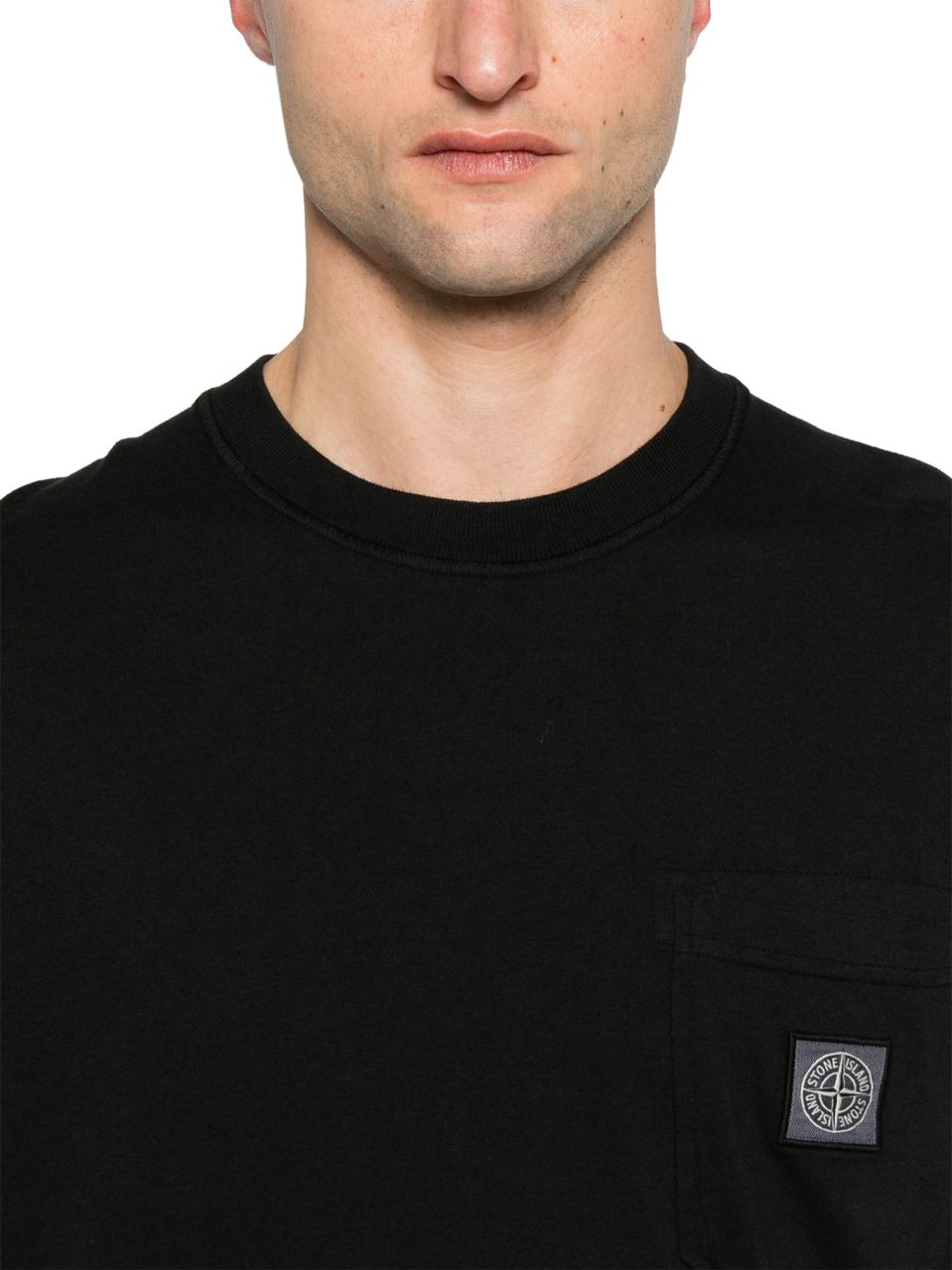 Stone Island T-Shirts And Polos Black Zwart