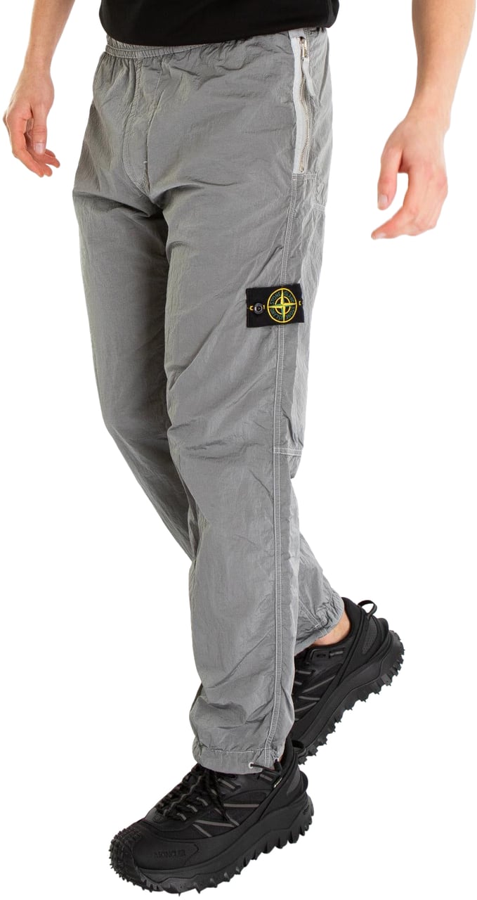 Stone Island Heren Logopatch Jogging Pearl Grey Grijs