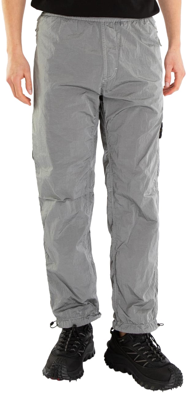 Stone Island Heren Logopatch Jogging Pearl Grey Grijs