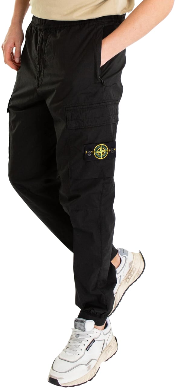 Stone Island Heren Paracadute Cargo Zwart Zwart