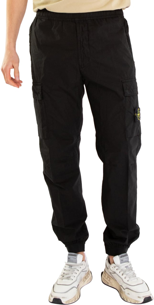 Stone Island Heren Paracadute Cargo Zwart Zwart