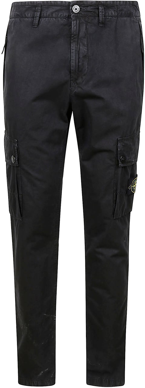 Stone Island Trousers Black Zwart