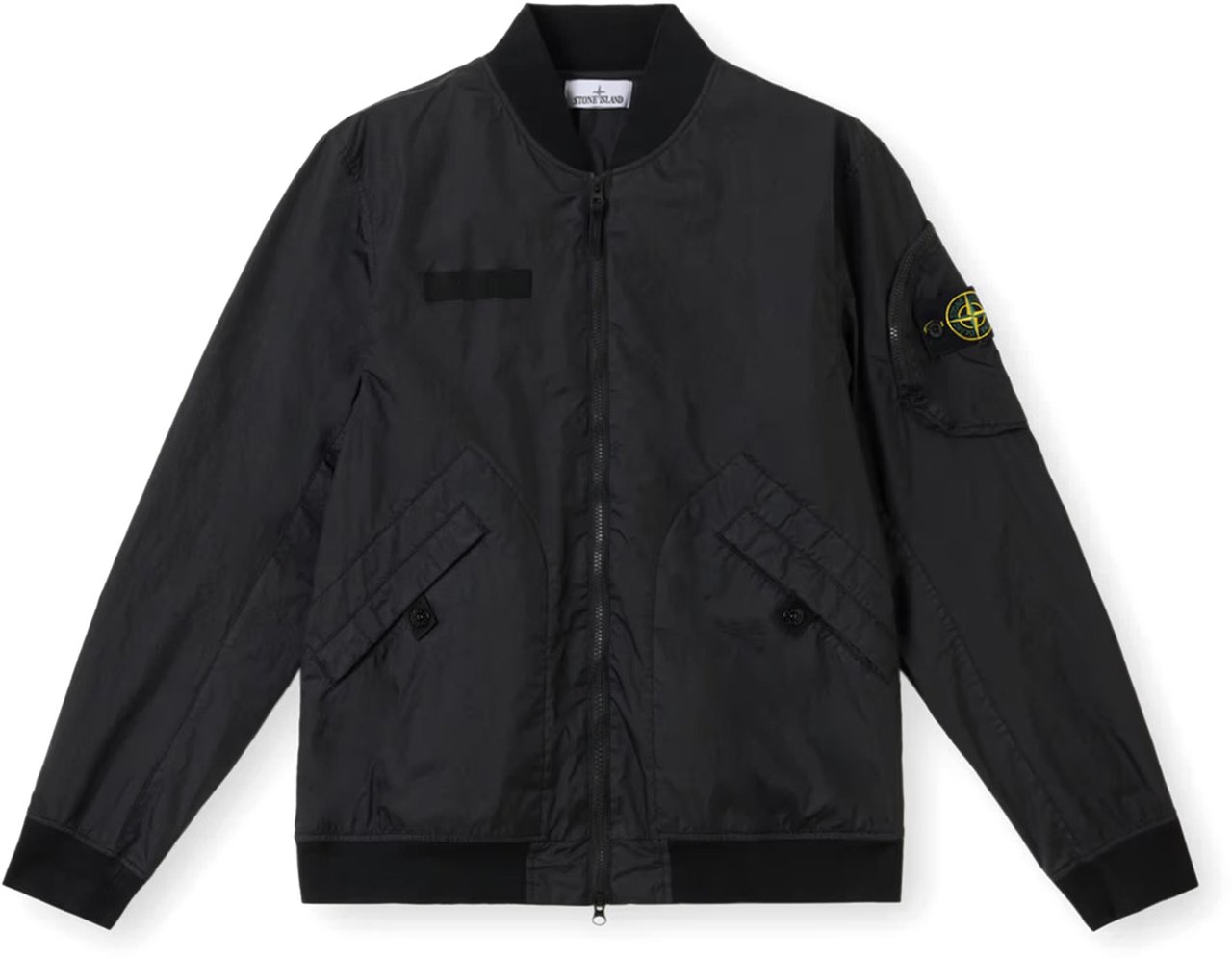 Stone Island Stone Island Coats Black Zwart