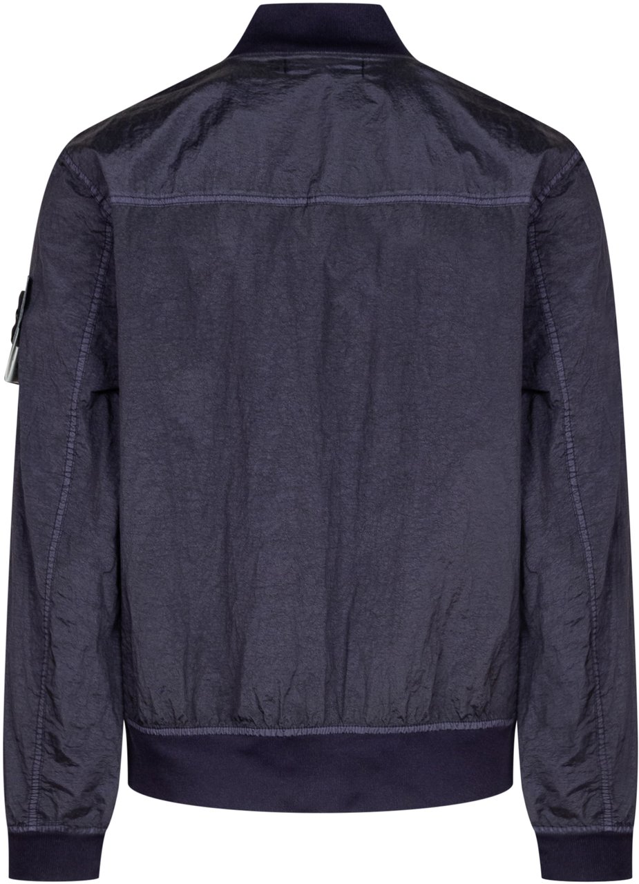 Stone Island Giubbino Bomber Blauw