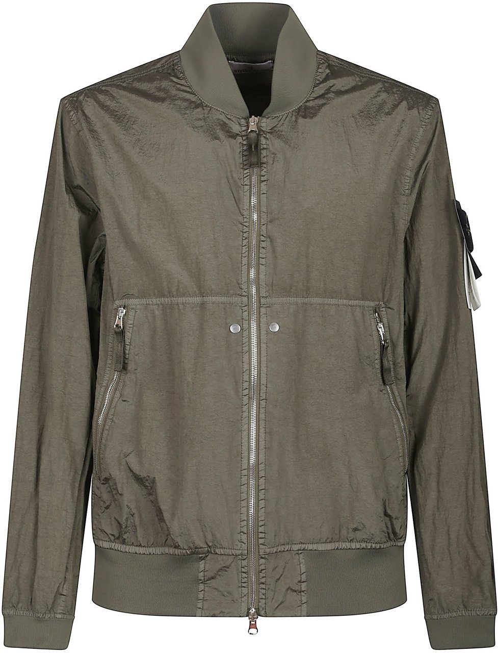 Stone Island Bomber Jacket Green Groen