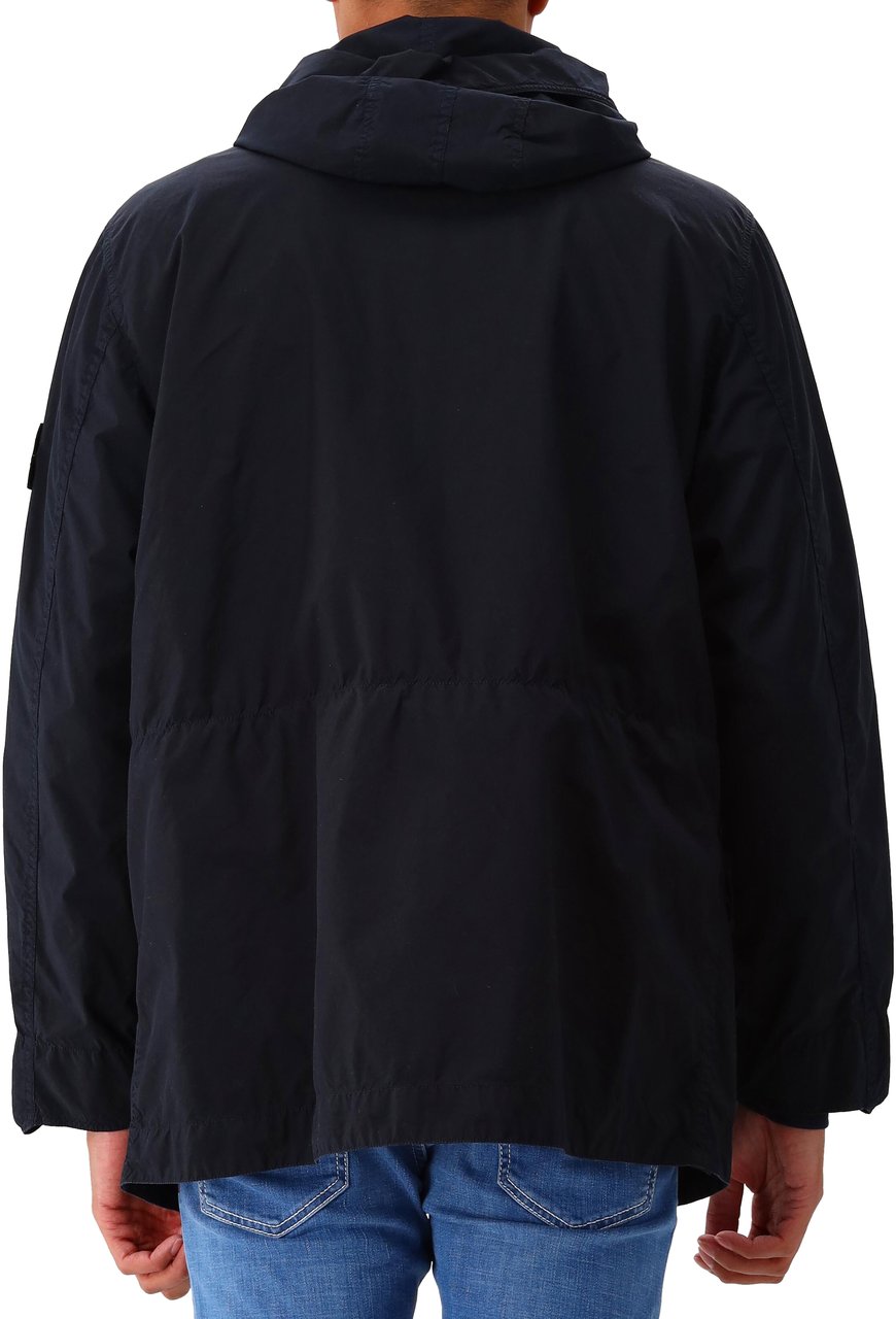 Stone Island Stone Island Jas Blauw Short Parka Blauw