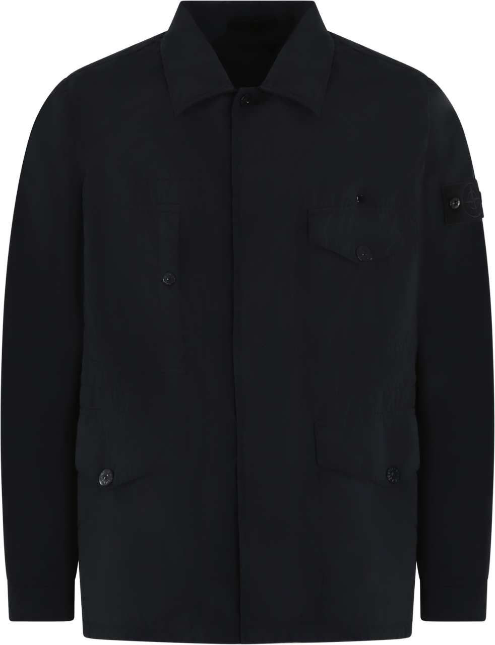 Stone Island Heren Field Ghost Jacket Blauw Blauw