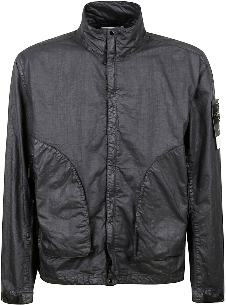 Stone Island Coats Black Zwart