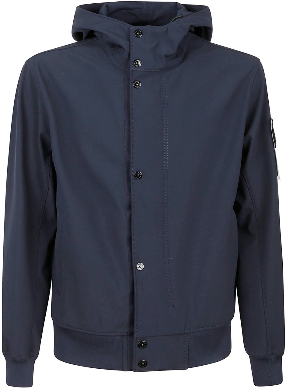 Stone Island Coats Blue Blauw