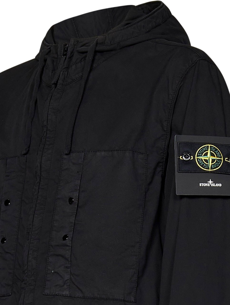 Stone Island Stone Island Coats Black Zwart