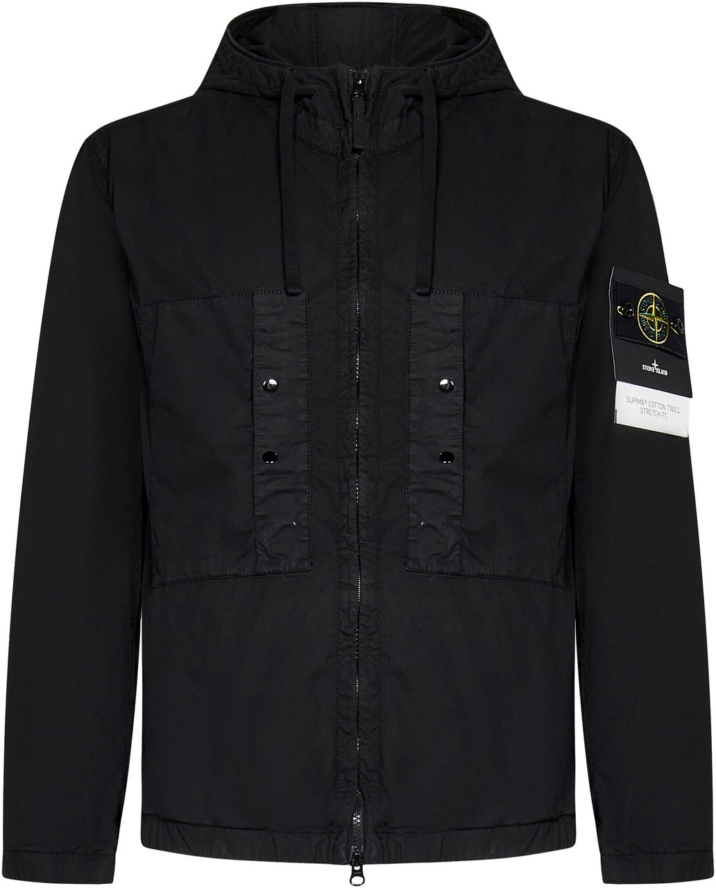 Stone Island Stone Island Coats Black Zwart