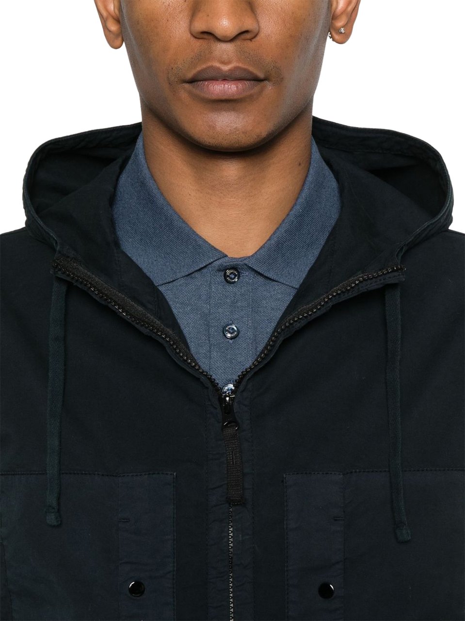 Stone Island Coats Blue Blauw