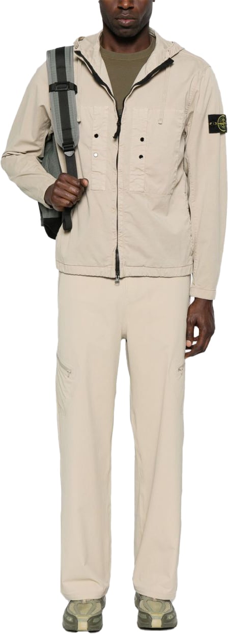 Stone Island Coats Beige Beige