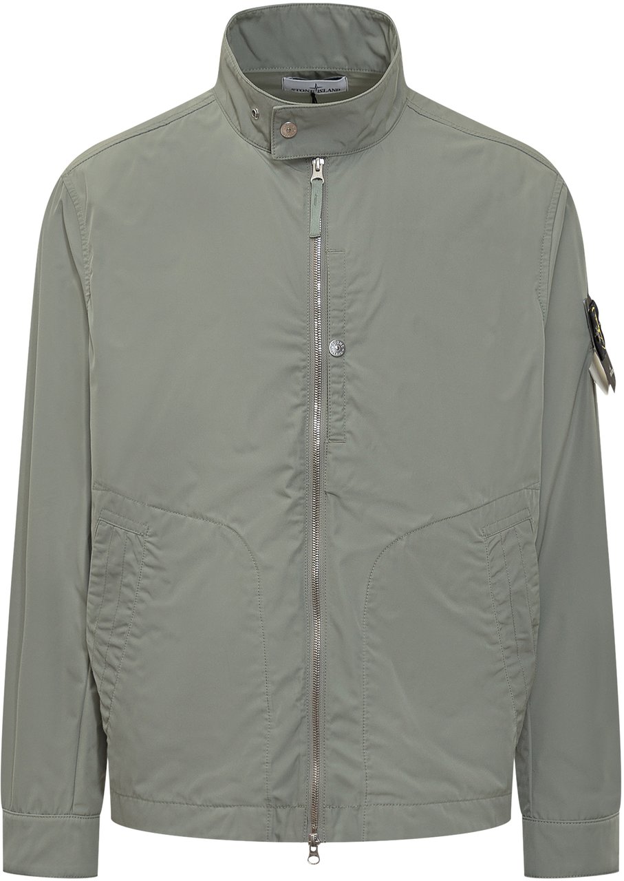 Stone Island Giubbino Biker Groen