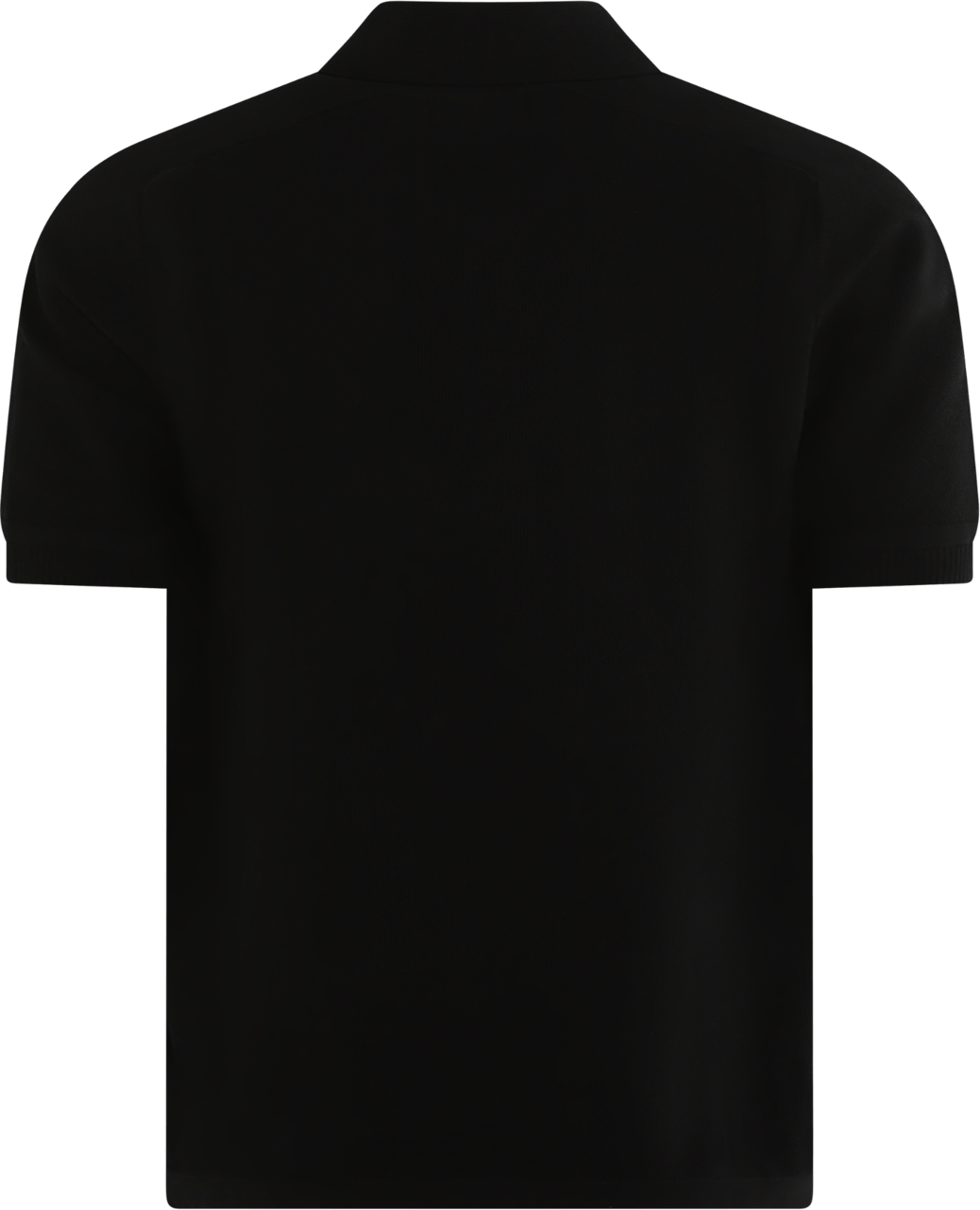 Stone Island Heren Compass Patch Polo Zwart Zwart