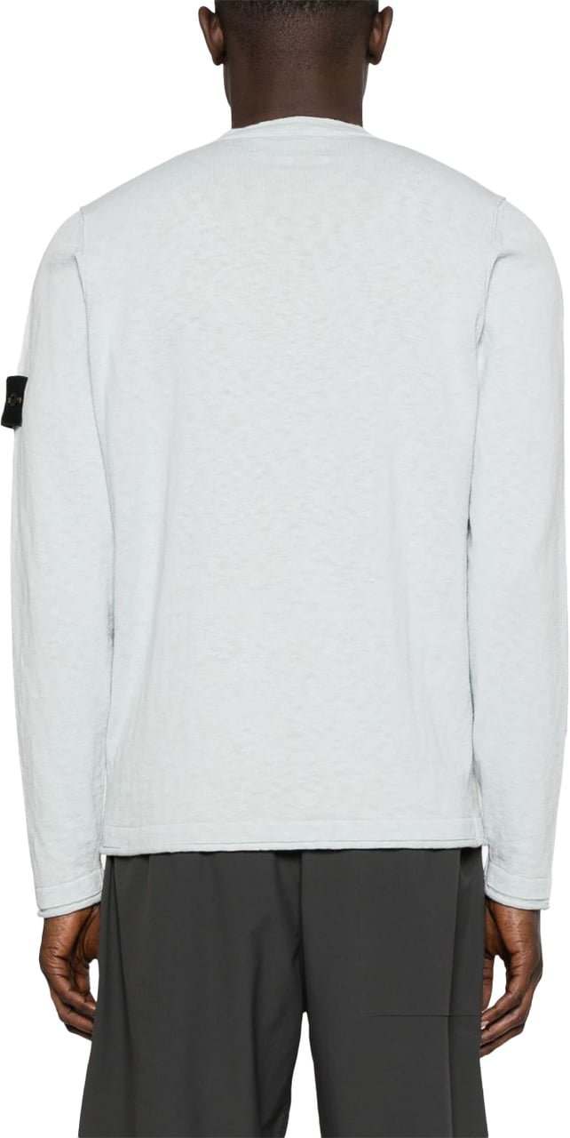 Stone Island Sweaters Clear Blue Blauw