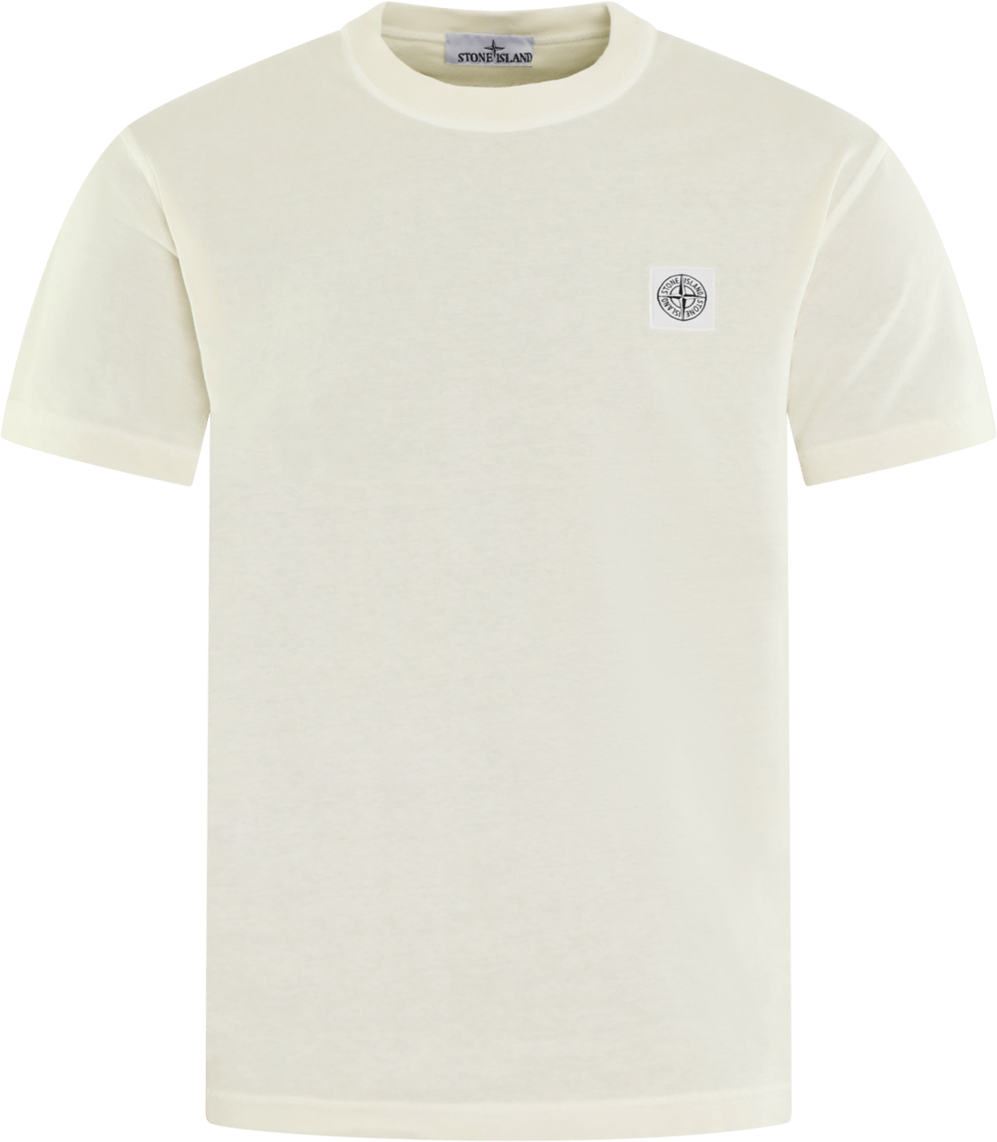 Stone Island Heren Logopatch Crew Neck Grey Grijs
