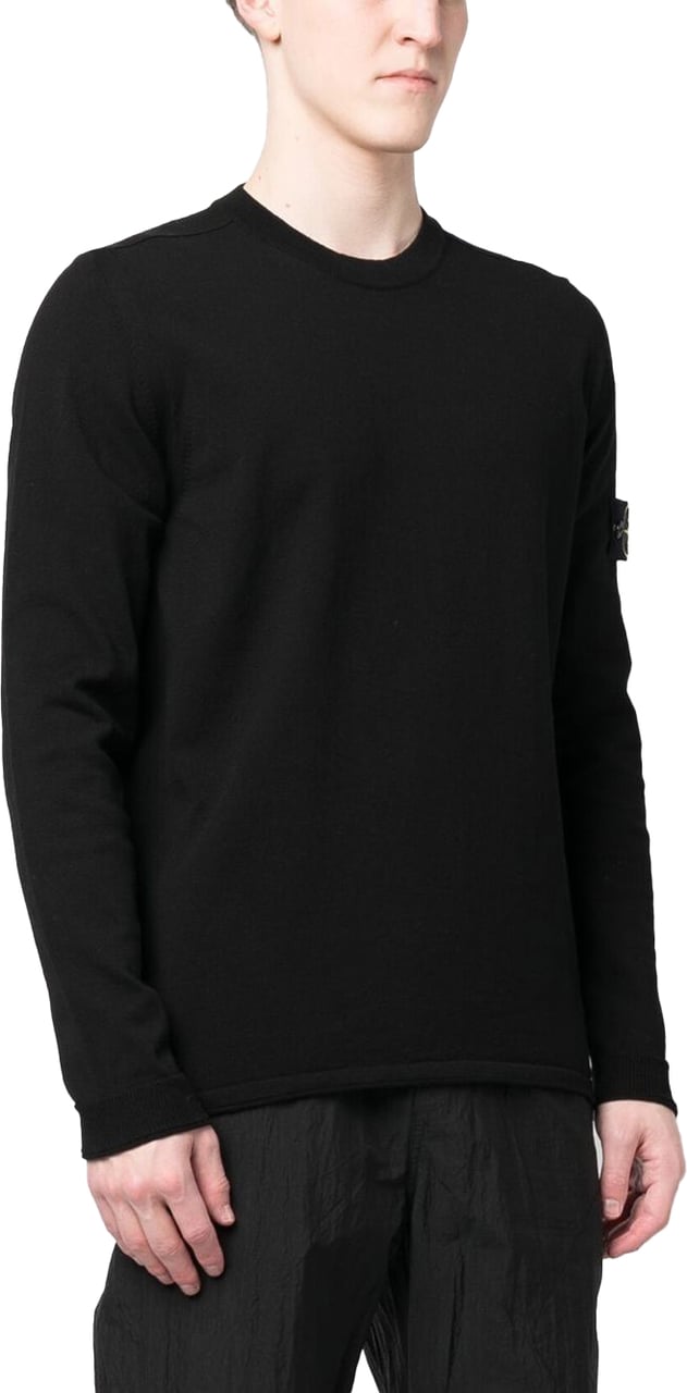 Stone Island Sweaters Black Zwart