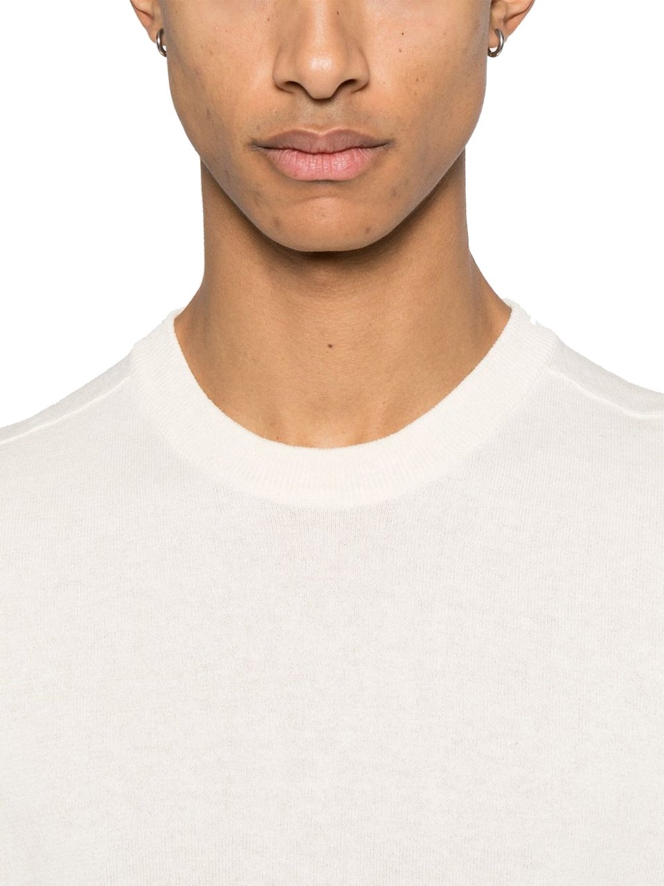 Stone Island Sweaters Ivory Wit