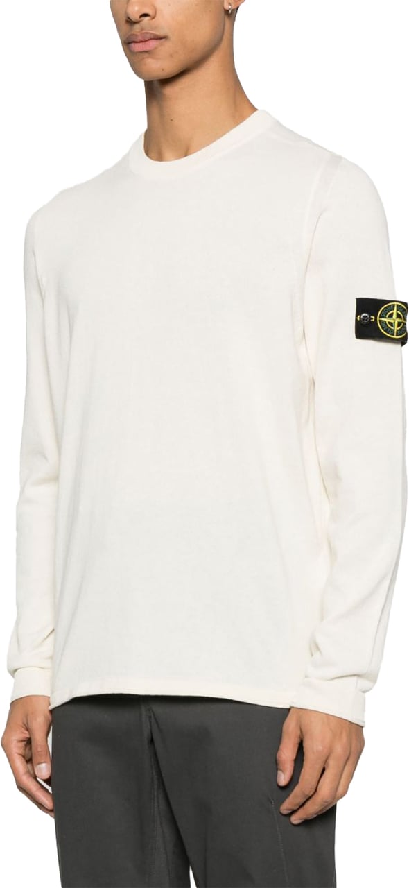 Stone Island Sweaters Ivory Wit