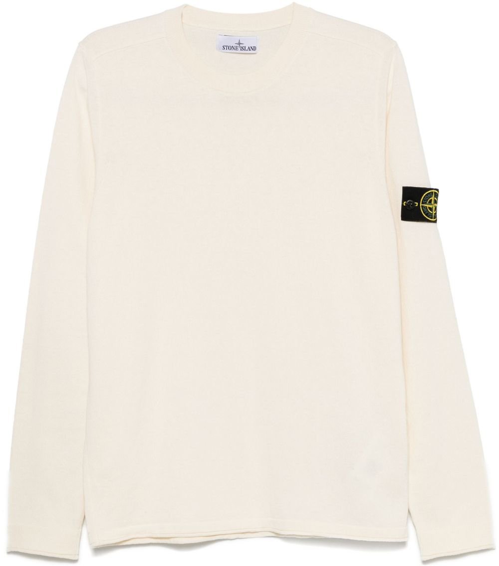 Stone Island Sweaters Ivory Wit