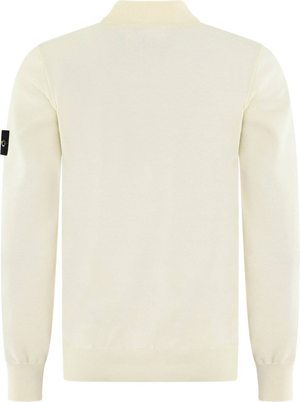 Stone Island Heren Half-Zip Sweater Ivory Wit