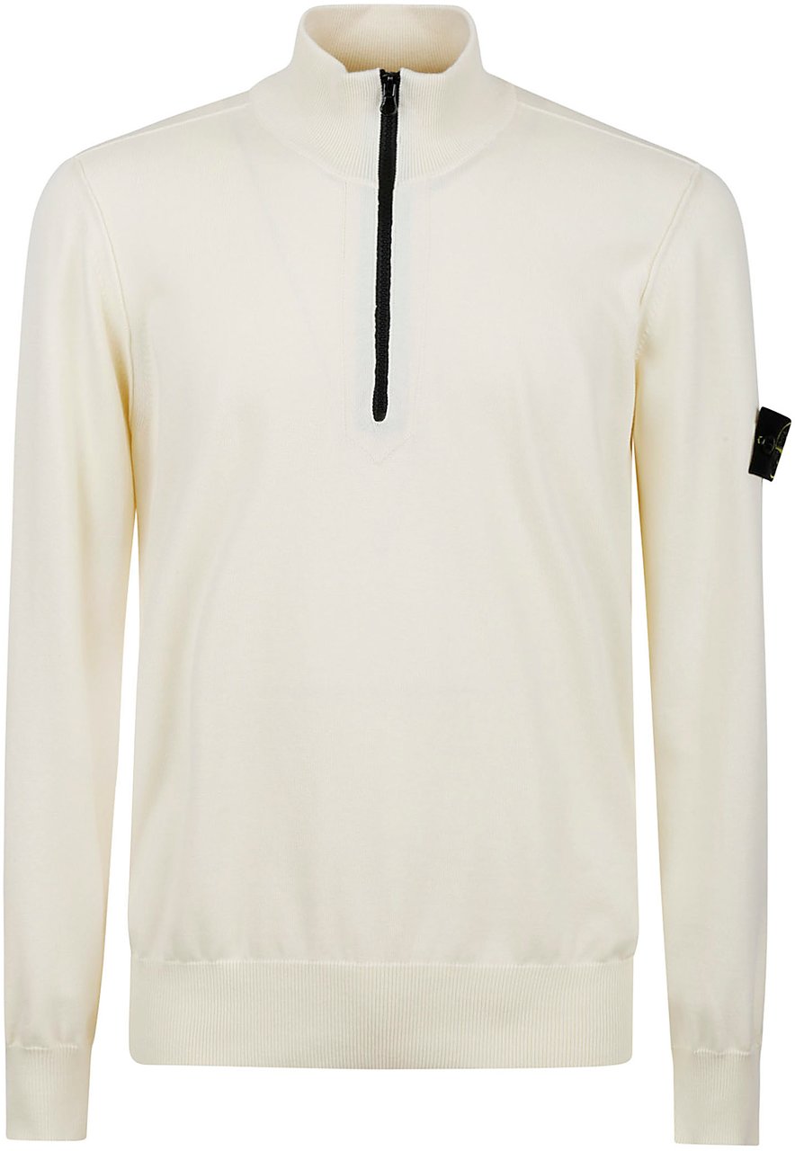 Stone Island Sweaters Ivory Wit