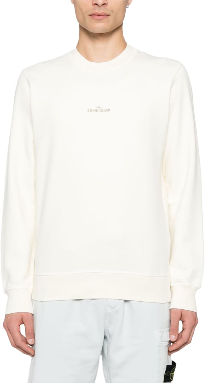 Stone Island Stone Island Sweaters White Wit