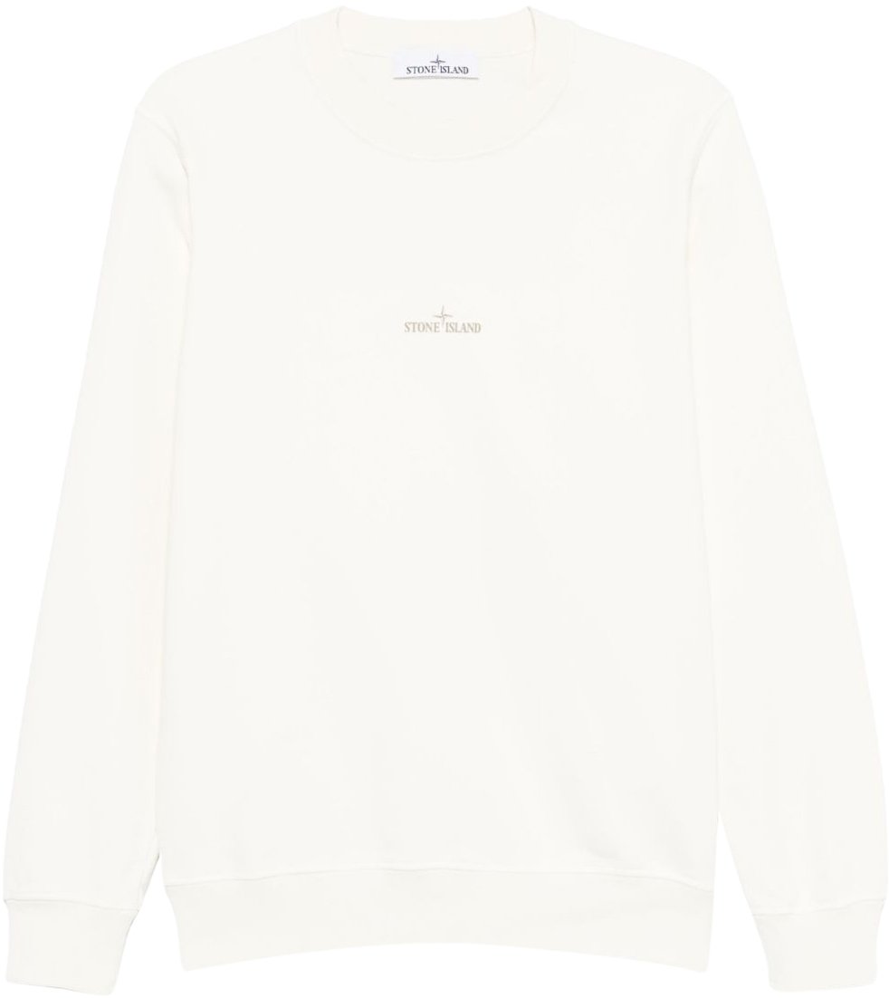 Stone Island Stone Island Sweaters White Wit