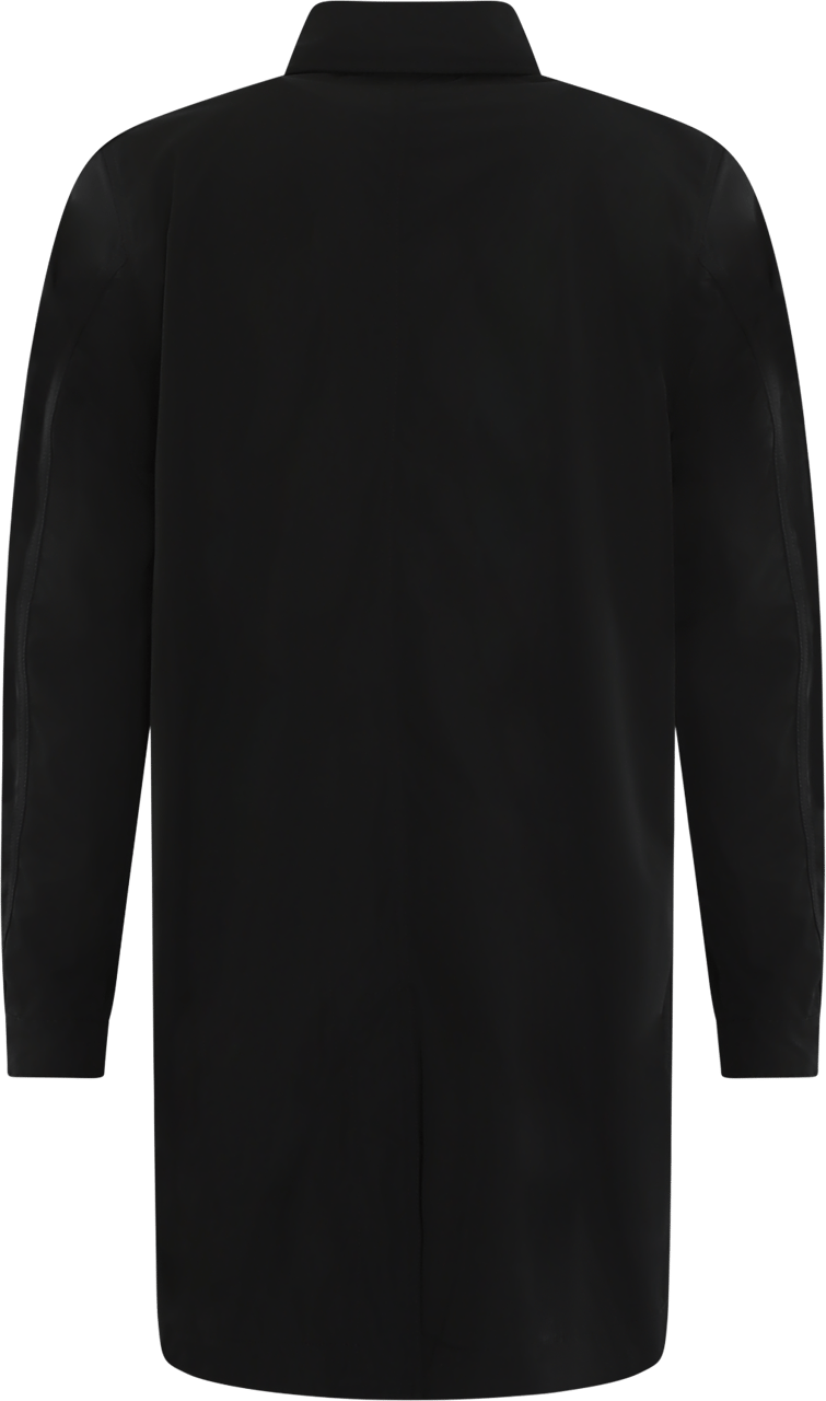 Stone Island Heren Soft Trench Coat Zwart Zwart