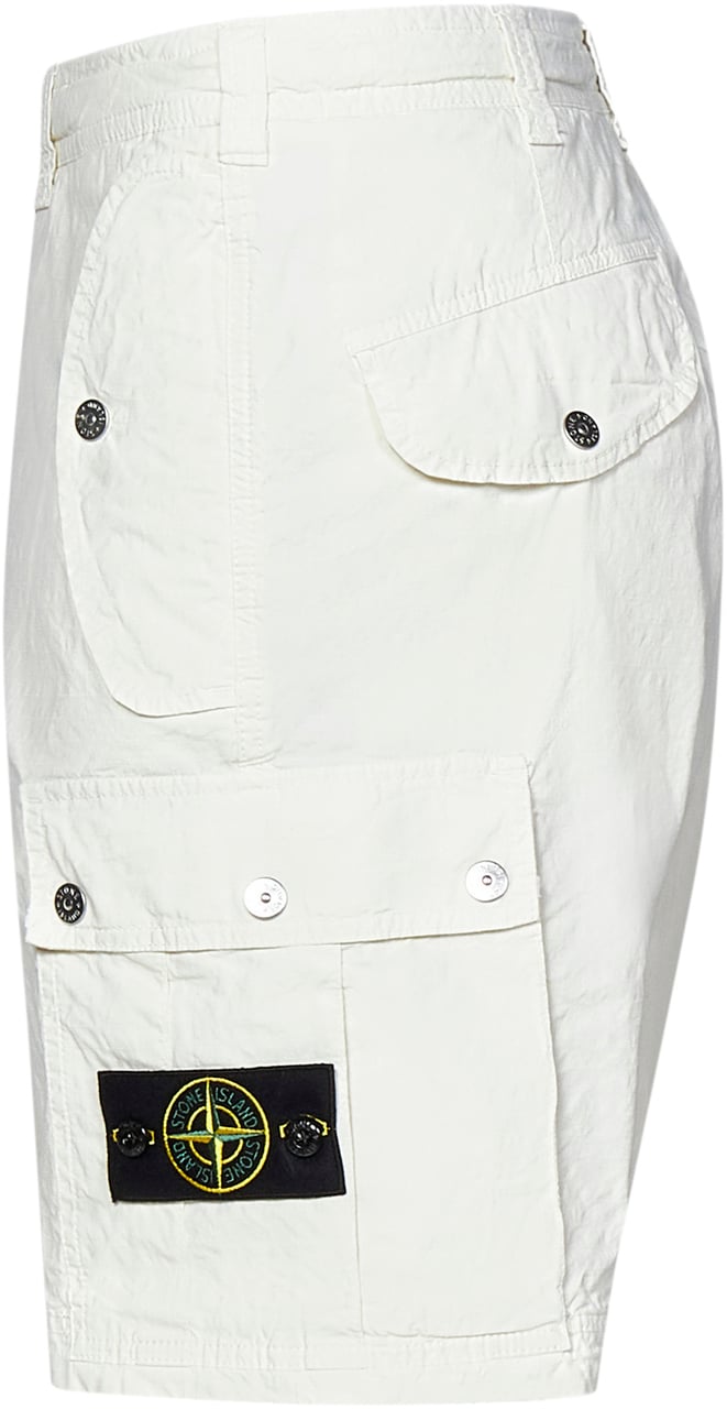 Stone Island Stone Island Shorts White Wit