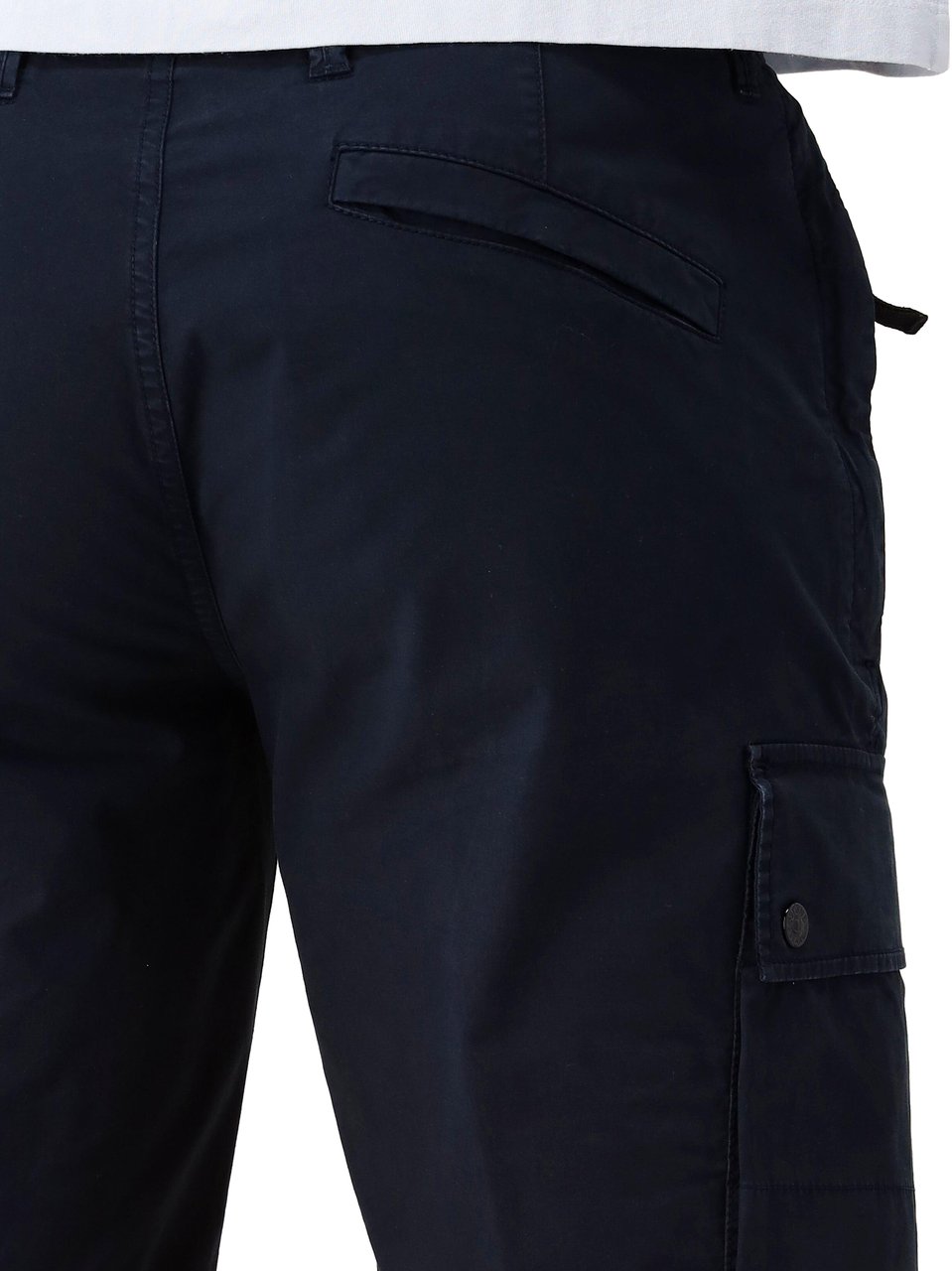Stone Island Stone Island Korte Broek Blauw Bermuda Slim Blauw