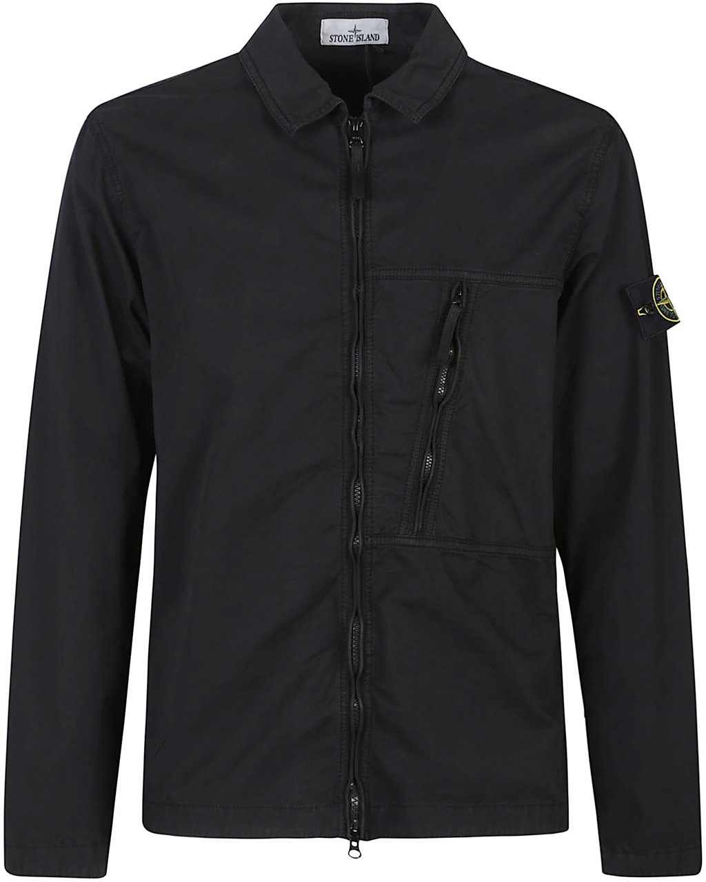 Stone Island Over Shirt Jacket Black Zwart