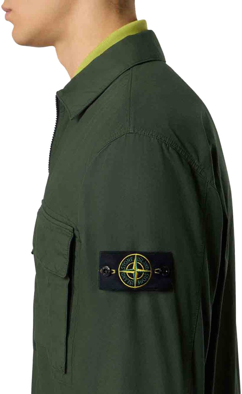 Stone Island Shirts Green Groen