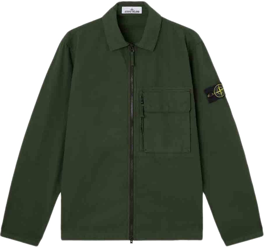 Stone Island Shirts Green Groen