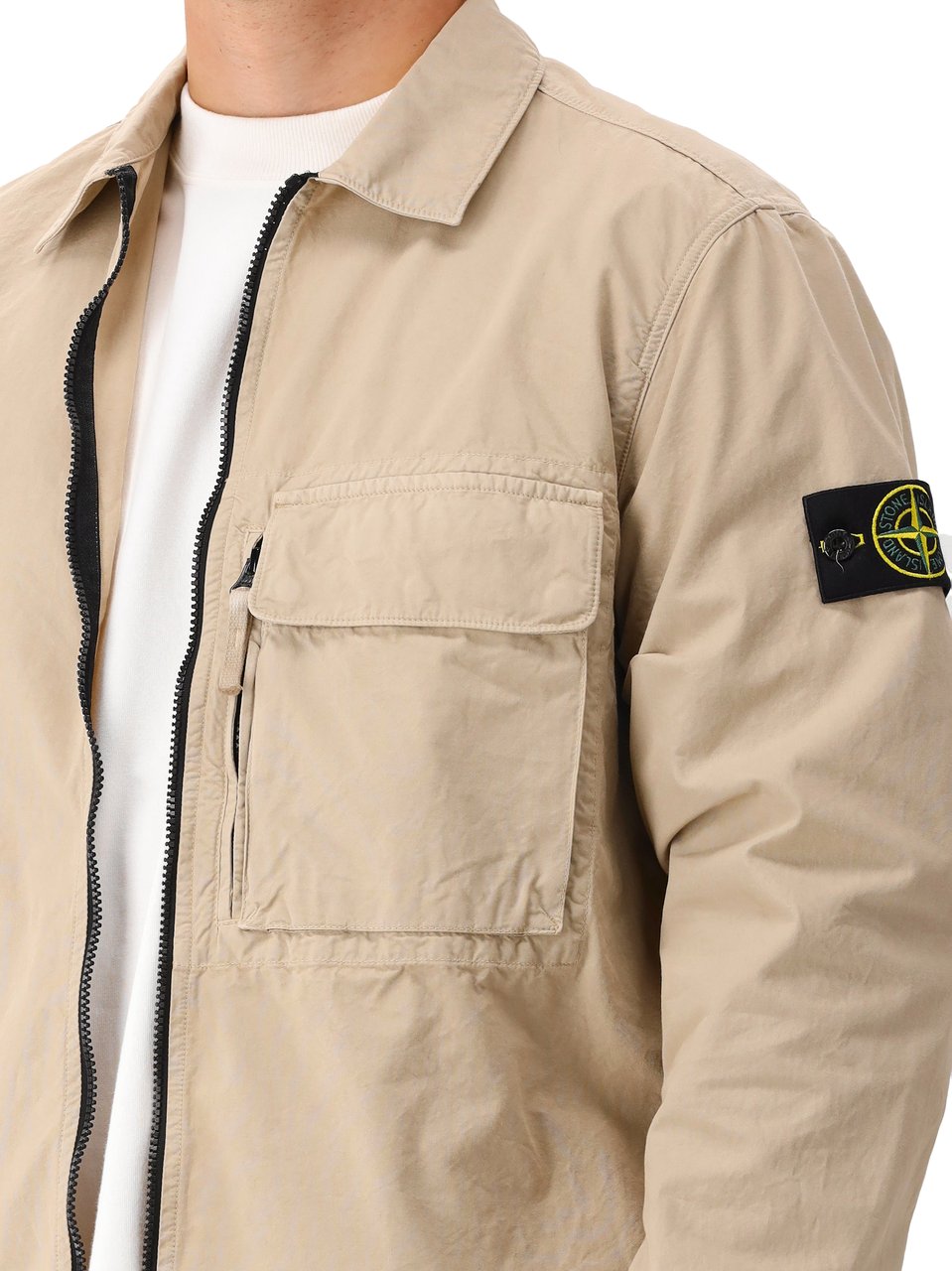 Stone Island Stone Island Overshirt Beige Beige