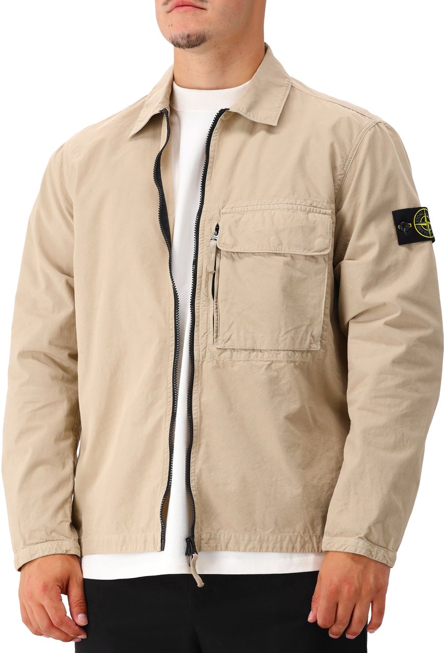 Stone Island Stone Island Overshirt Beige Beige