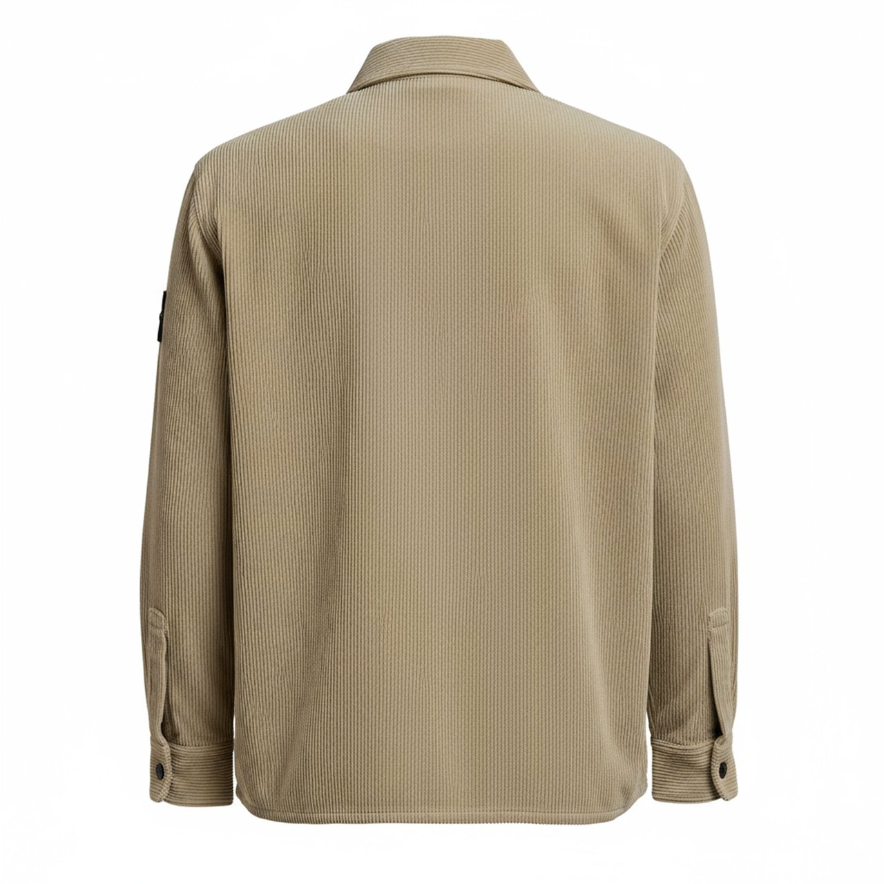 Stone Island Overshirt Organic Cotton Corduroy 800 Bruin