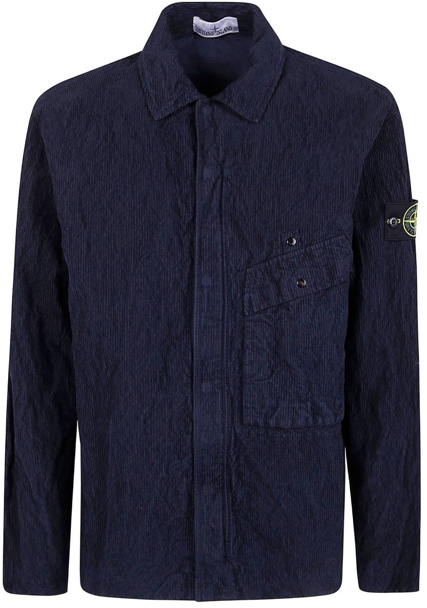 Stone Island Shirts Blue Blauw
