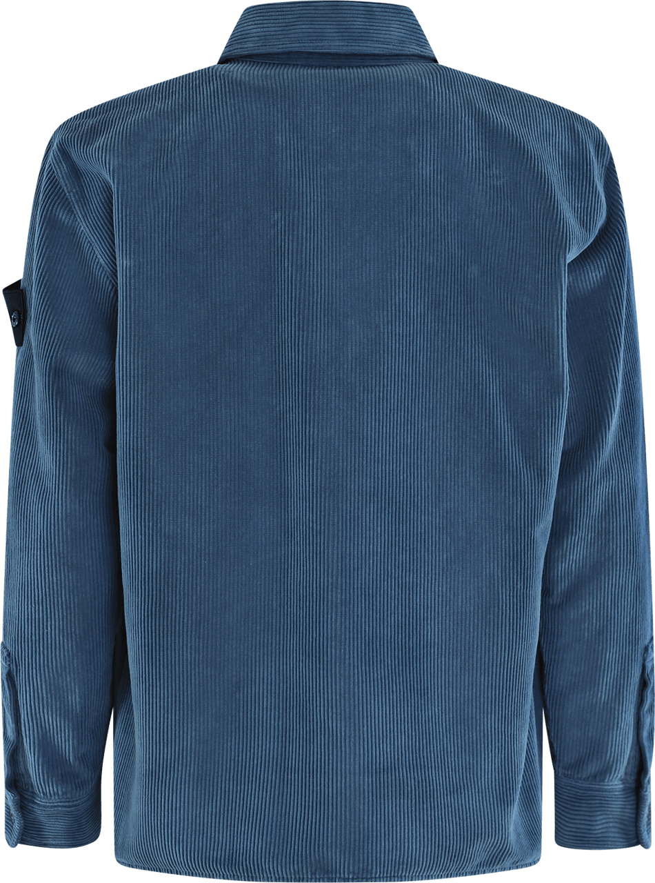 Stone Island Heren Shirts Blauw