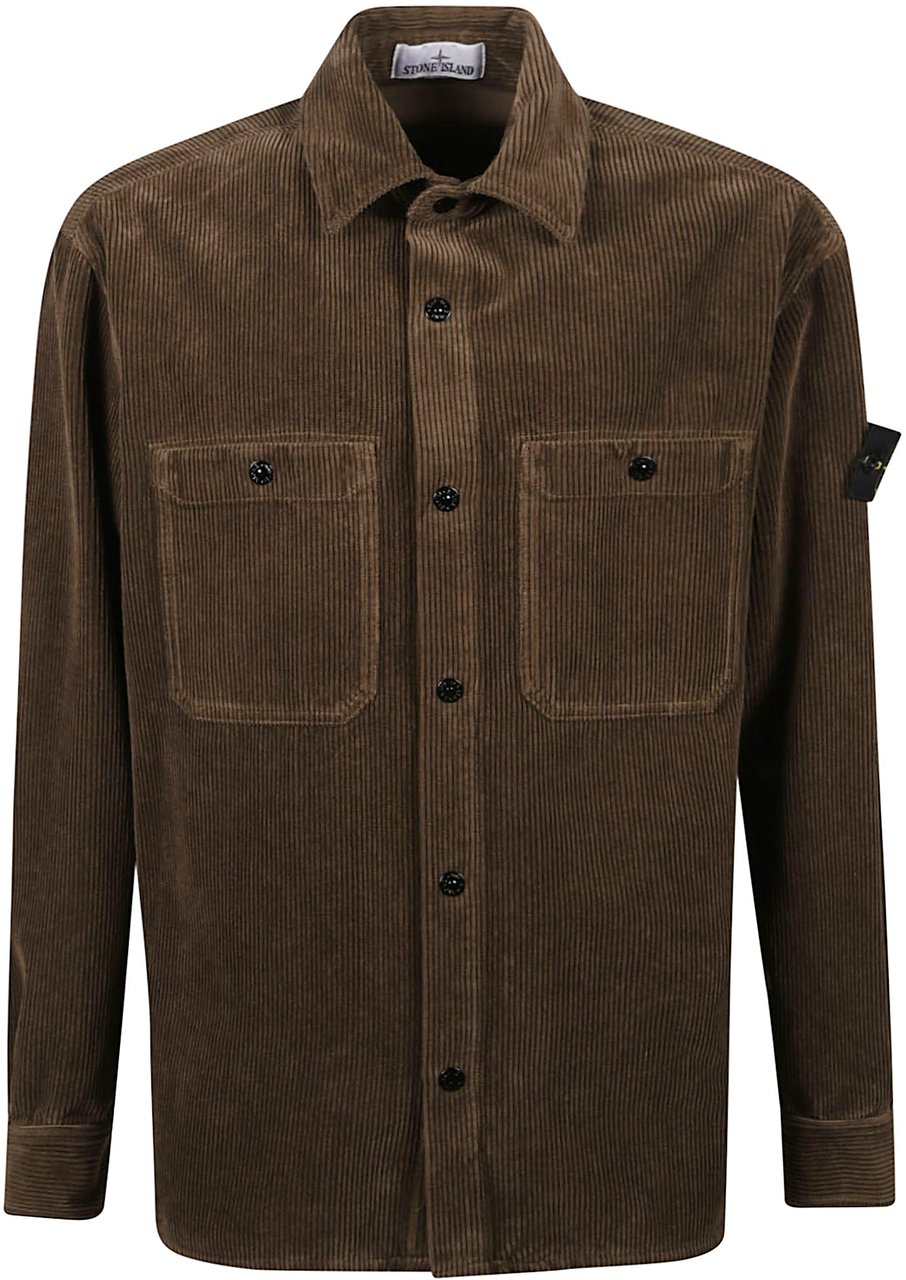 Stone Island Overshirt Green Groen