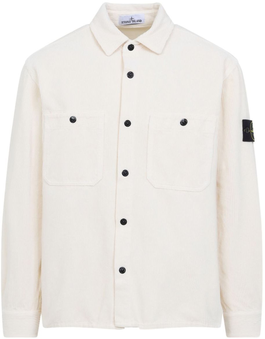 Stone Island Shirts Ivory Wit