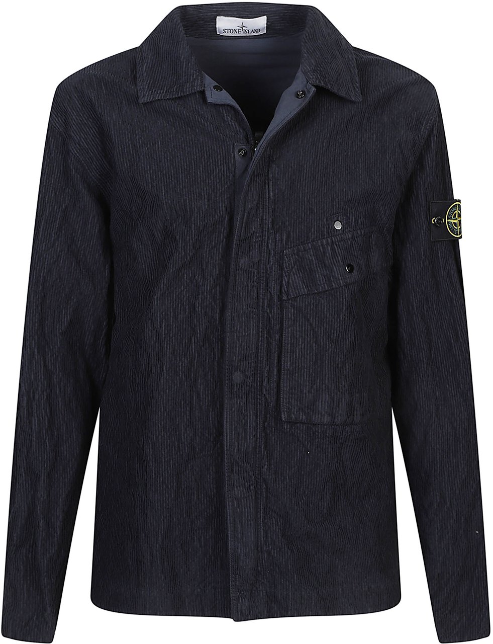 Stone Island Overshirt Blue Blauw