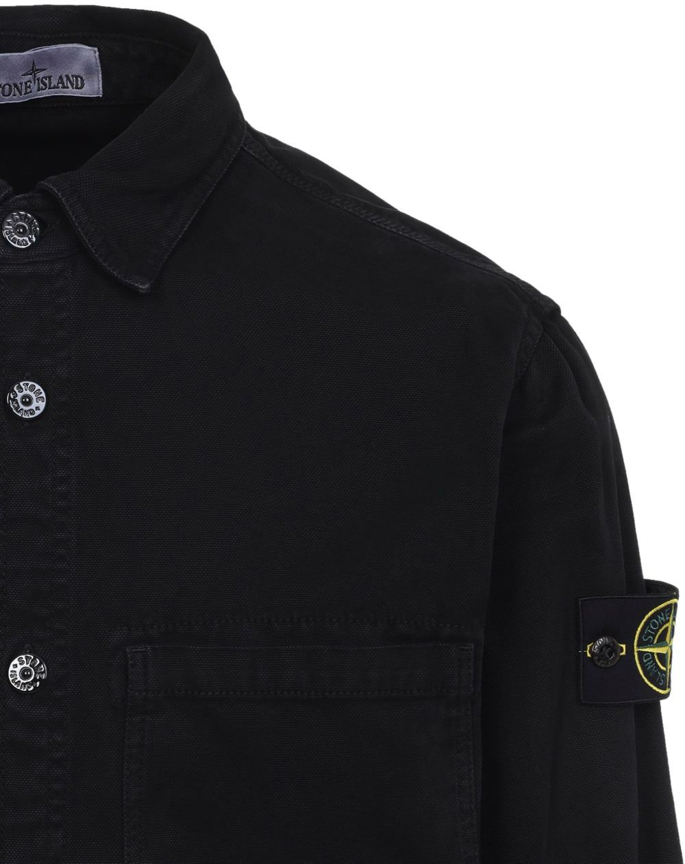 Stone Island Shirts Black Zwart