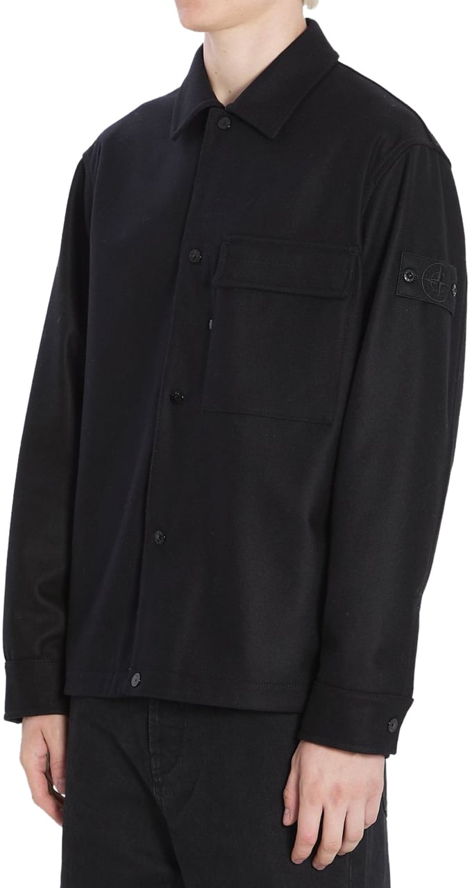 Stone Island Shirts Black Zwart