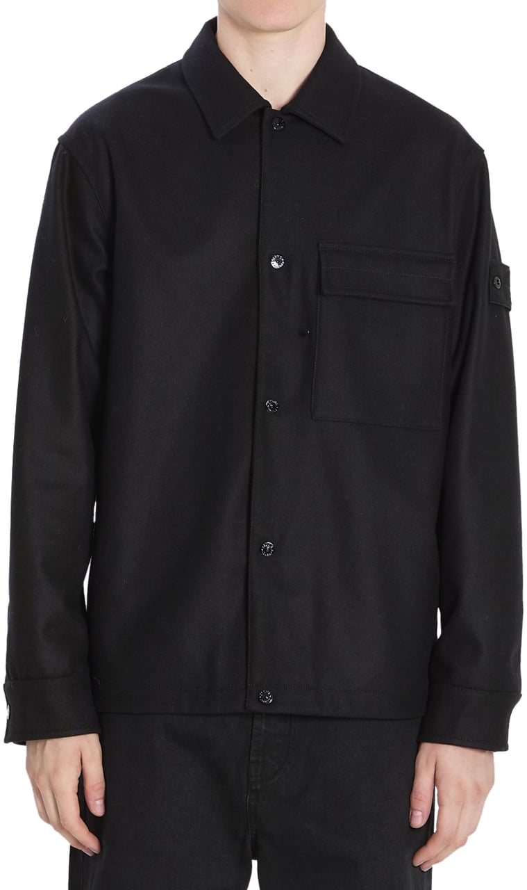 Stone Island Shirts Black Zwart