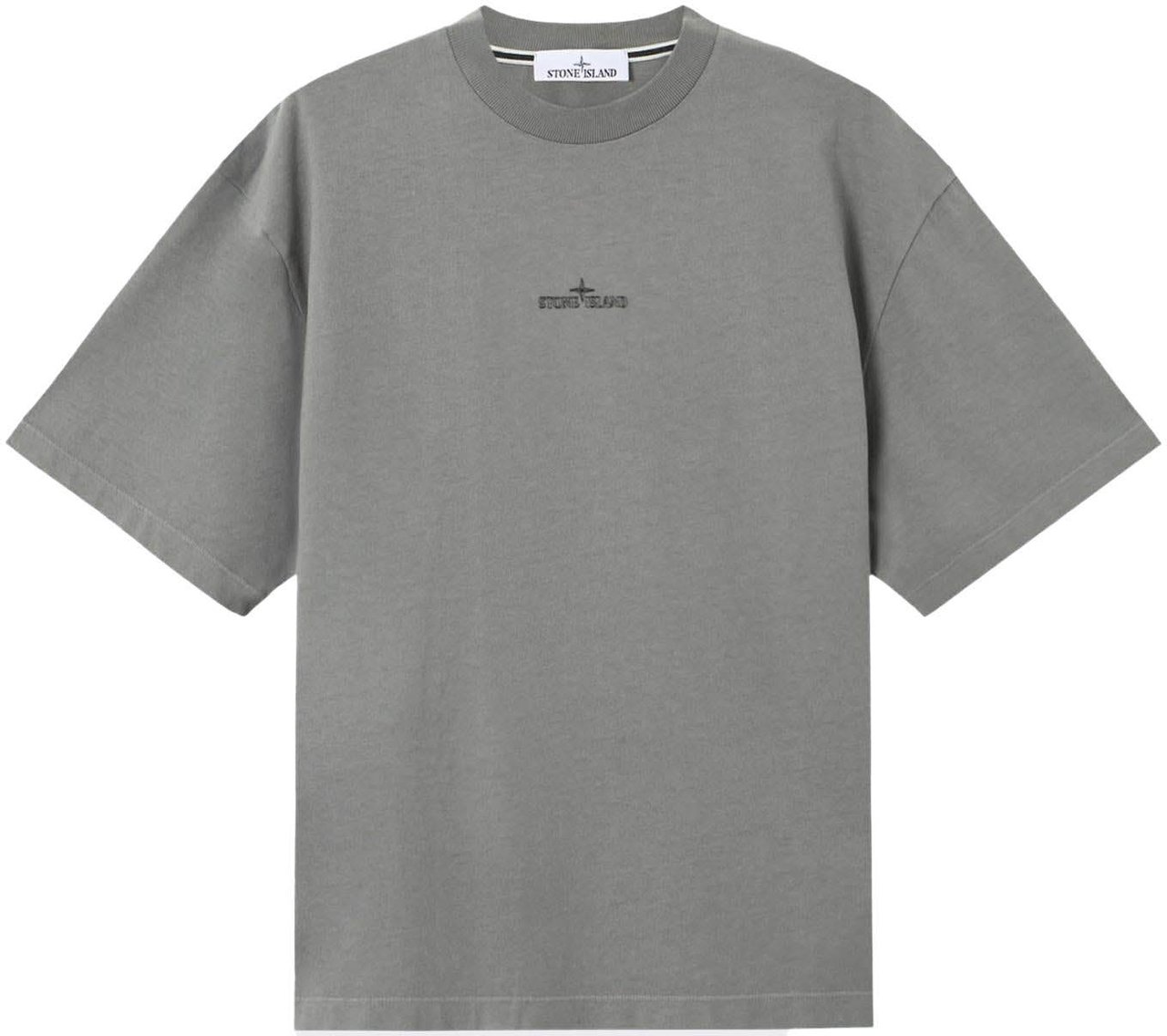 Stone Island Heren Ss T-Shirt Grijs
