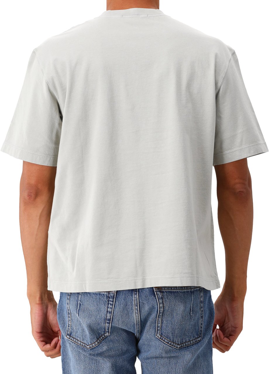 Stone Island Stone Island T-shirt Grijs Patch Logo Grijs