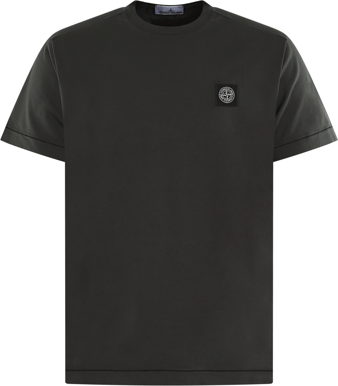 Stone Island Heren Compasslogo T-Shirt Grijs Grijs