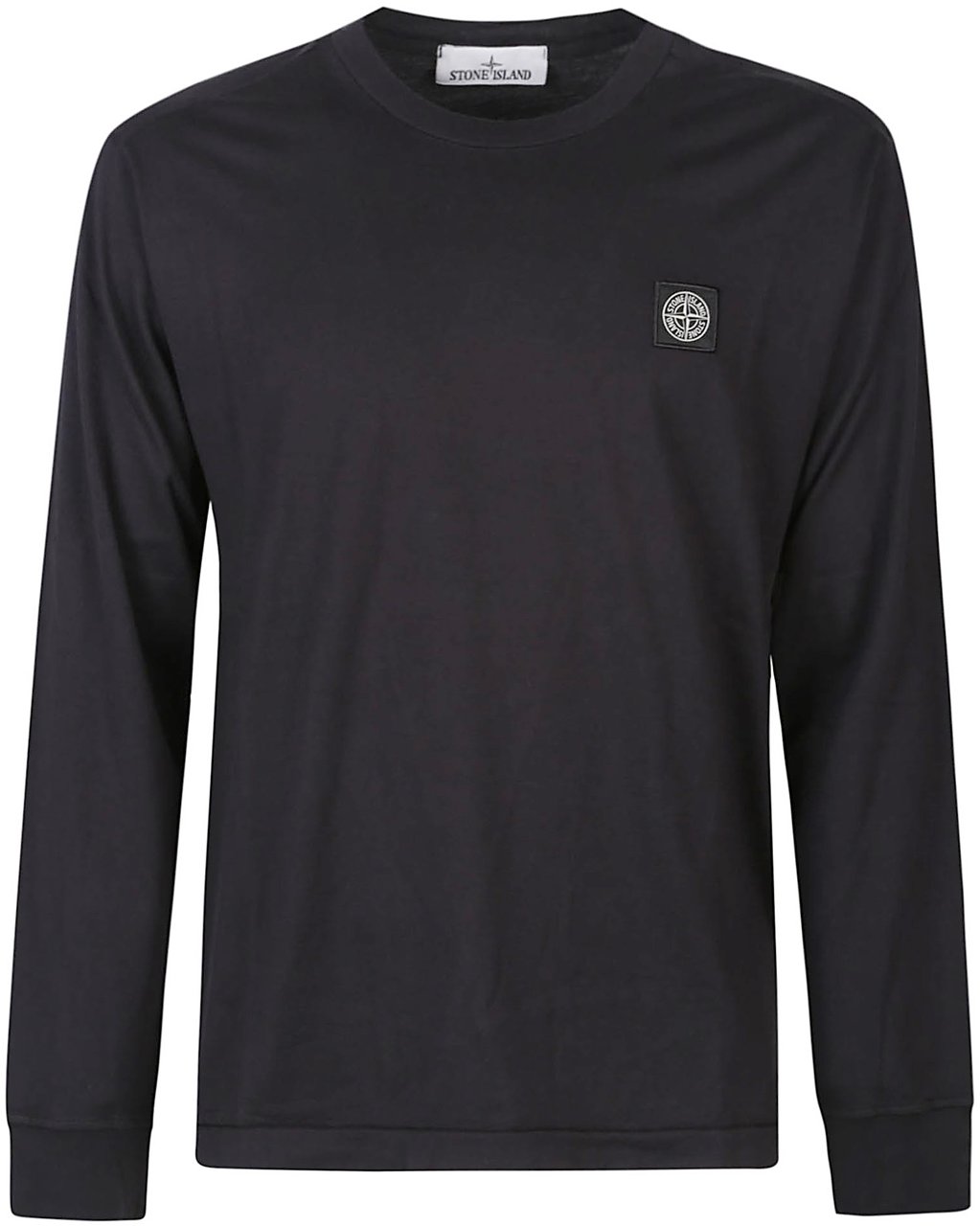 Stone Island Long Sleeve T-shirt Black Zwart
